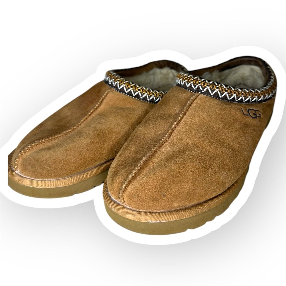 UGG Women's Tasman Chestnut Suede Classic Slippers House Shoe